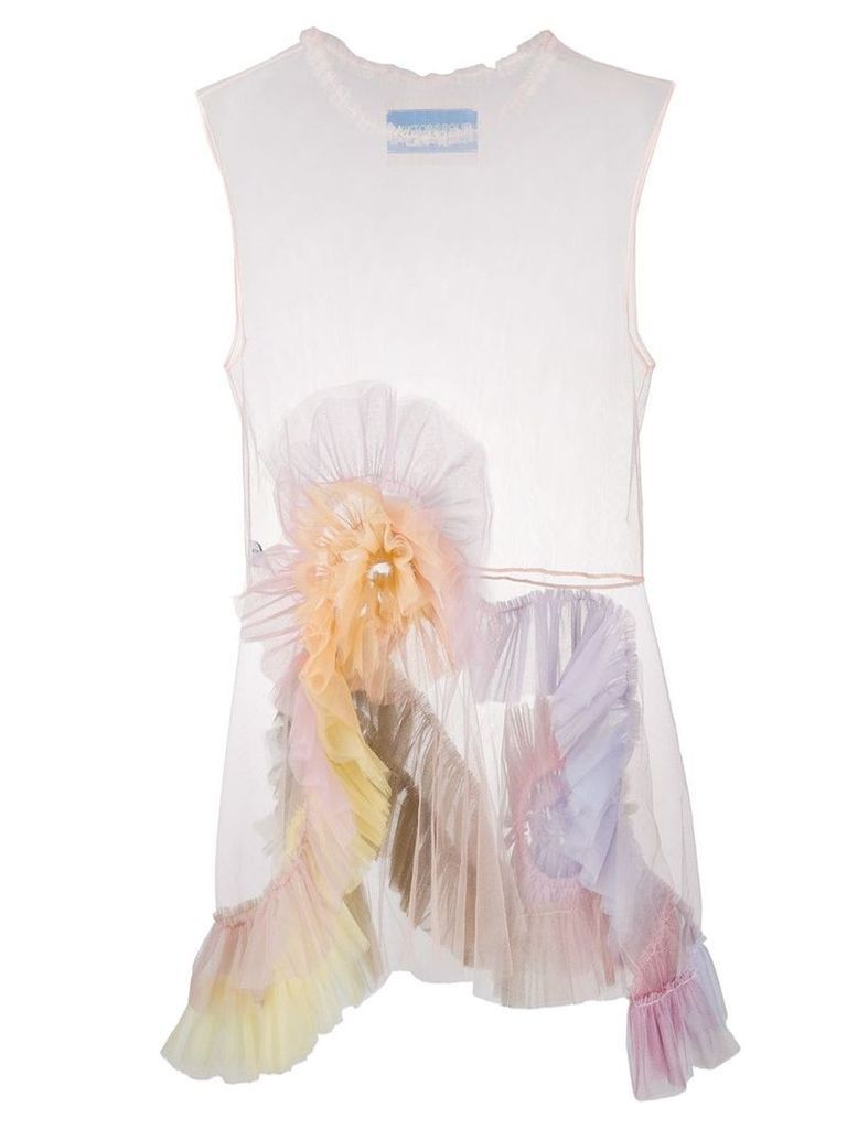 Viktor & Rolf Rainbow Swirl dress - PINK