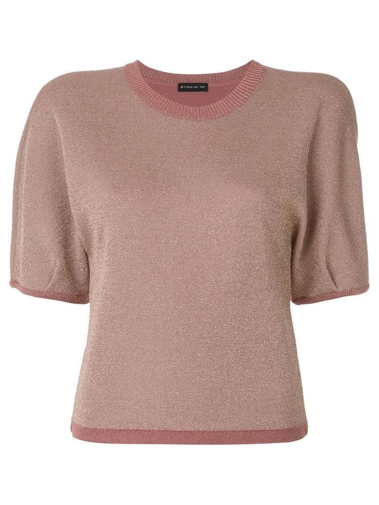 Etro shortsleeved sweatshirt - PINK