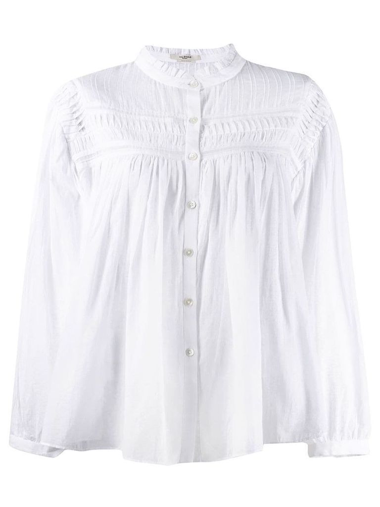 Isabel Marant Étoile pleated blouse - White