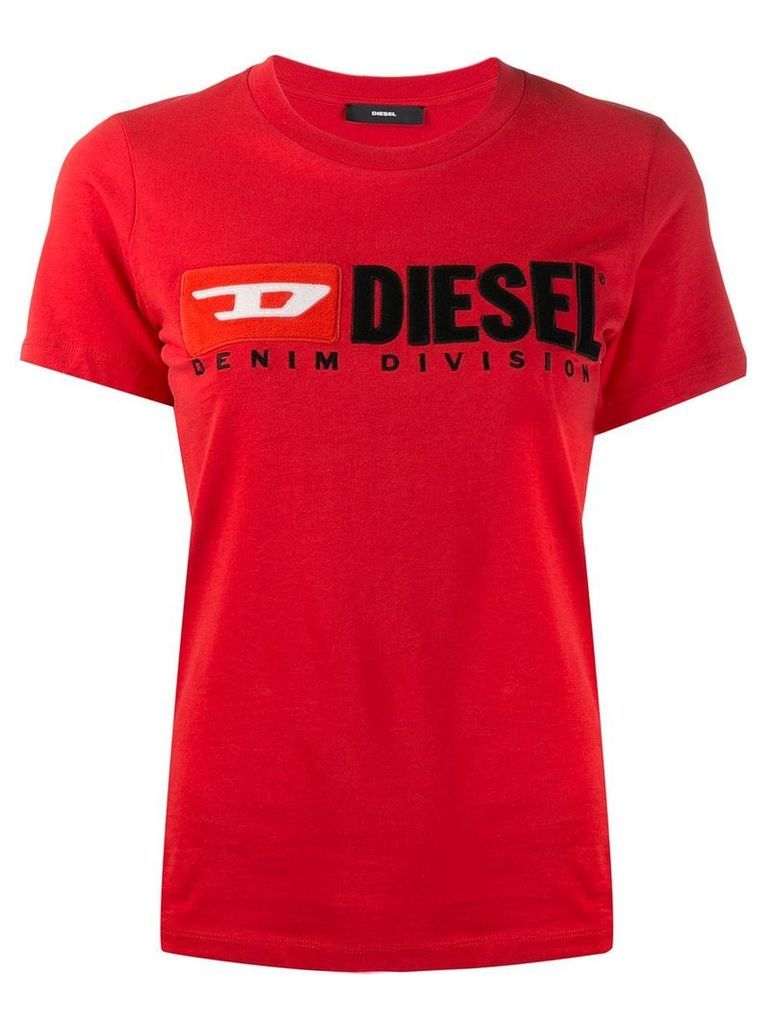 Diesel T-shirt with Diesel 90's logo - Red
