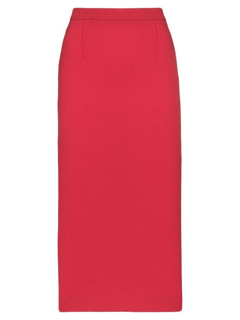 Roland Mouret Arreton pencil skirt - Red