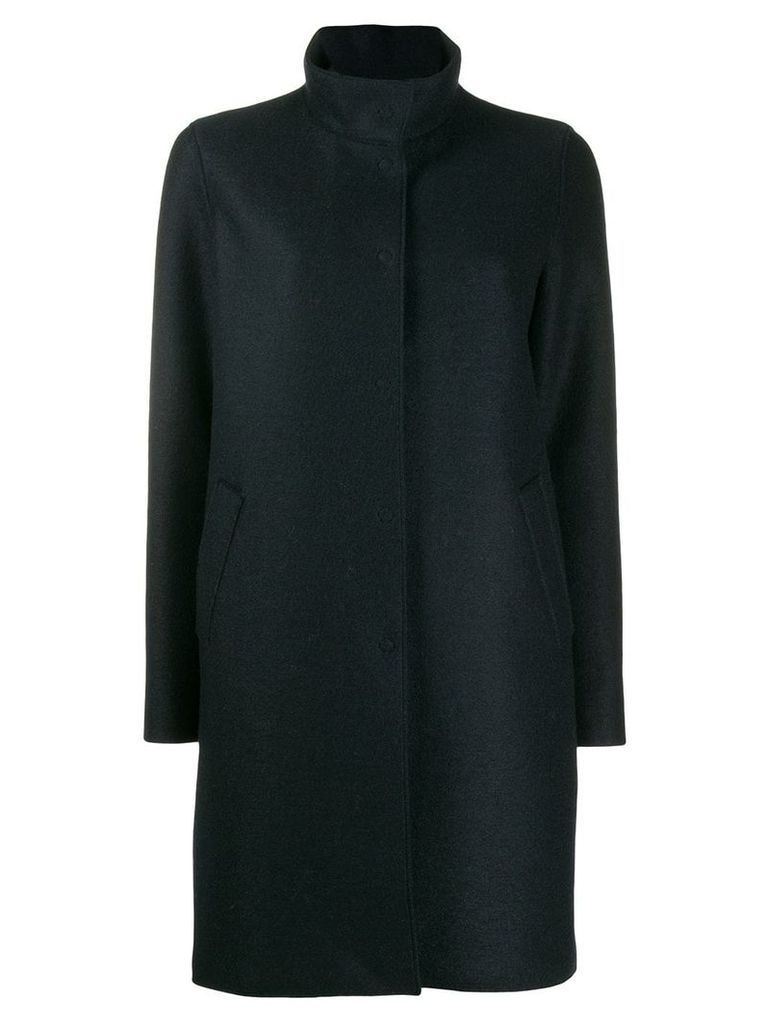 Harris Wharf London button up coat - Black
