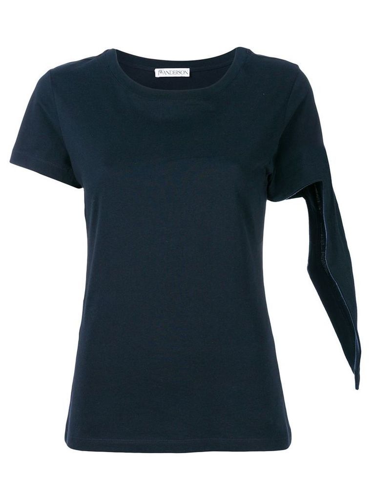 JW Anderson knot sleeve T-shirt - 888 navy