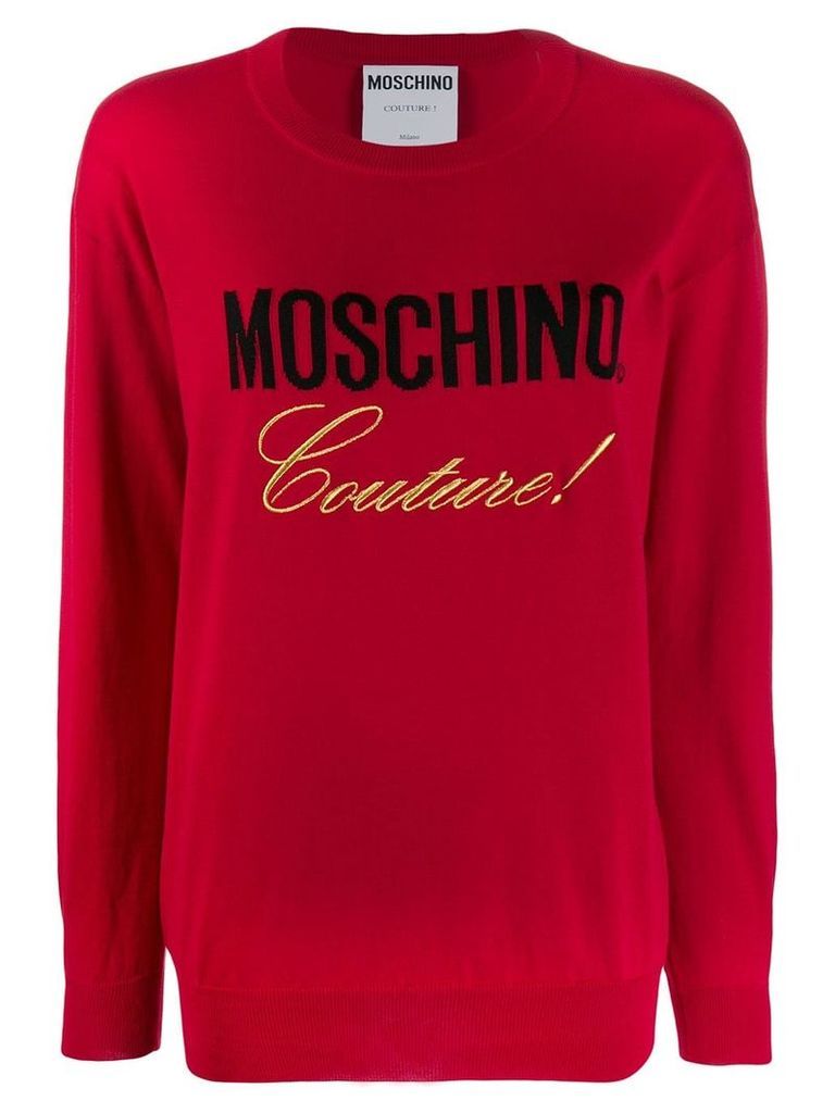 Moschino Couture jumper - Red