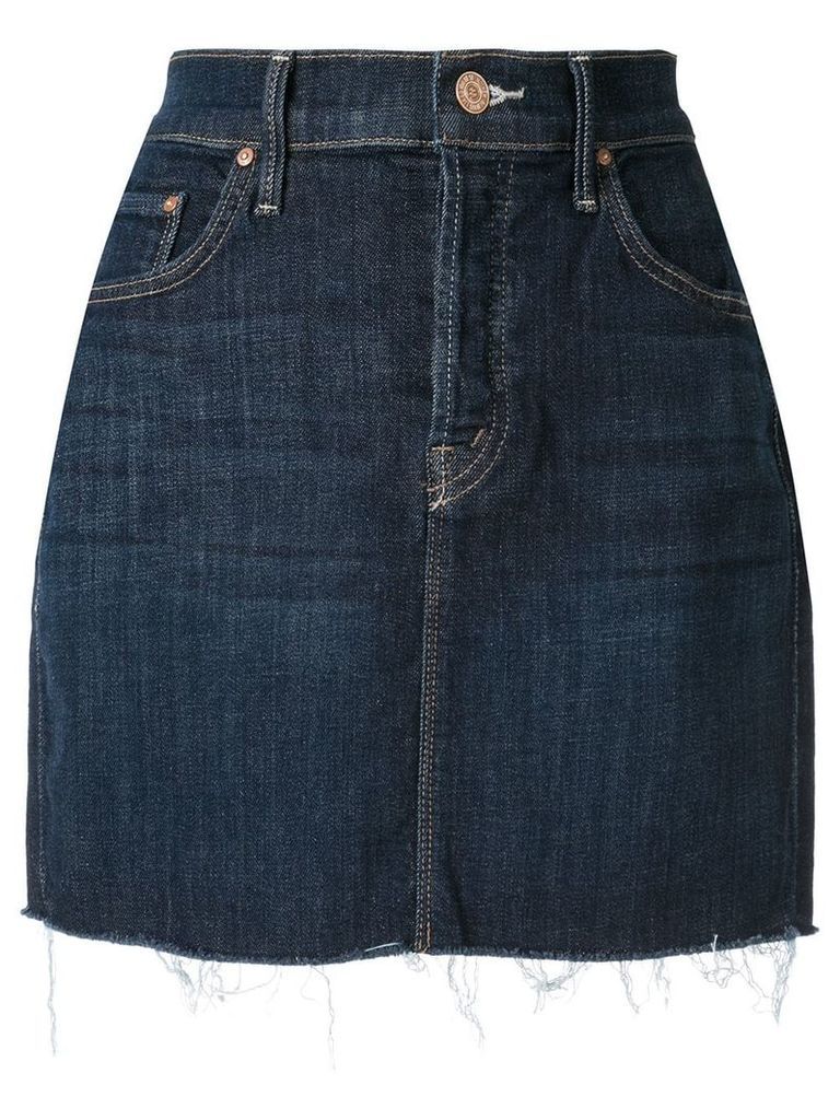 Mother short denim skirt - Blue