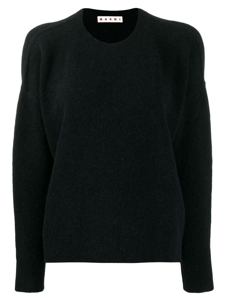 Marni round neck sweater - Black