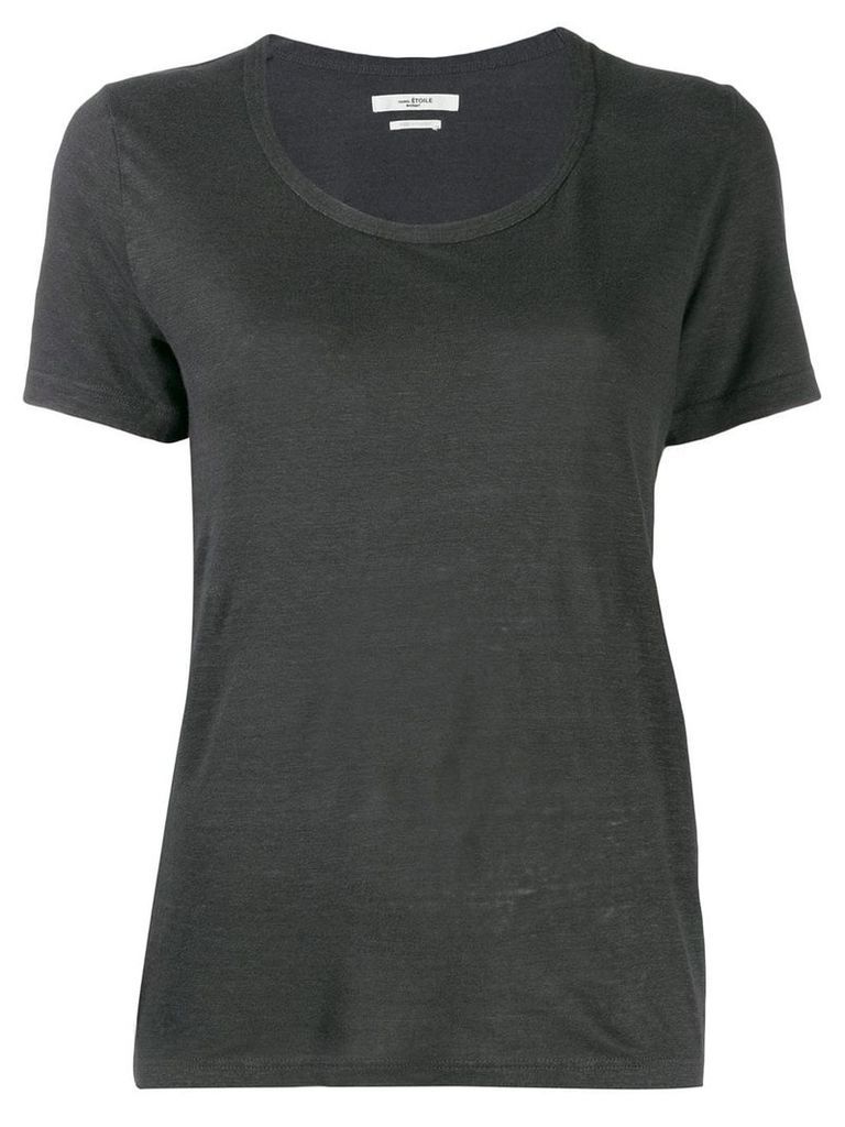 Isabel Marant Étoile round neck T-shirt - Grey