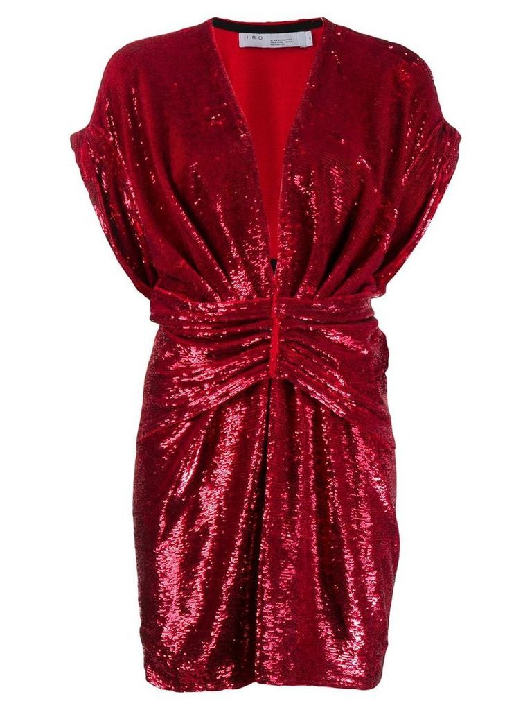 IRO Lilou sequined mini dress - Red