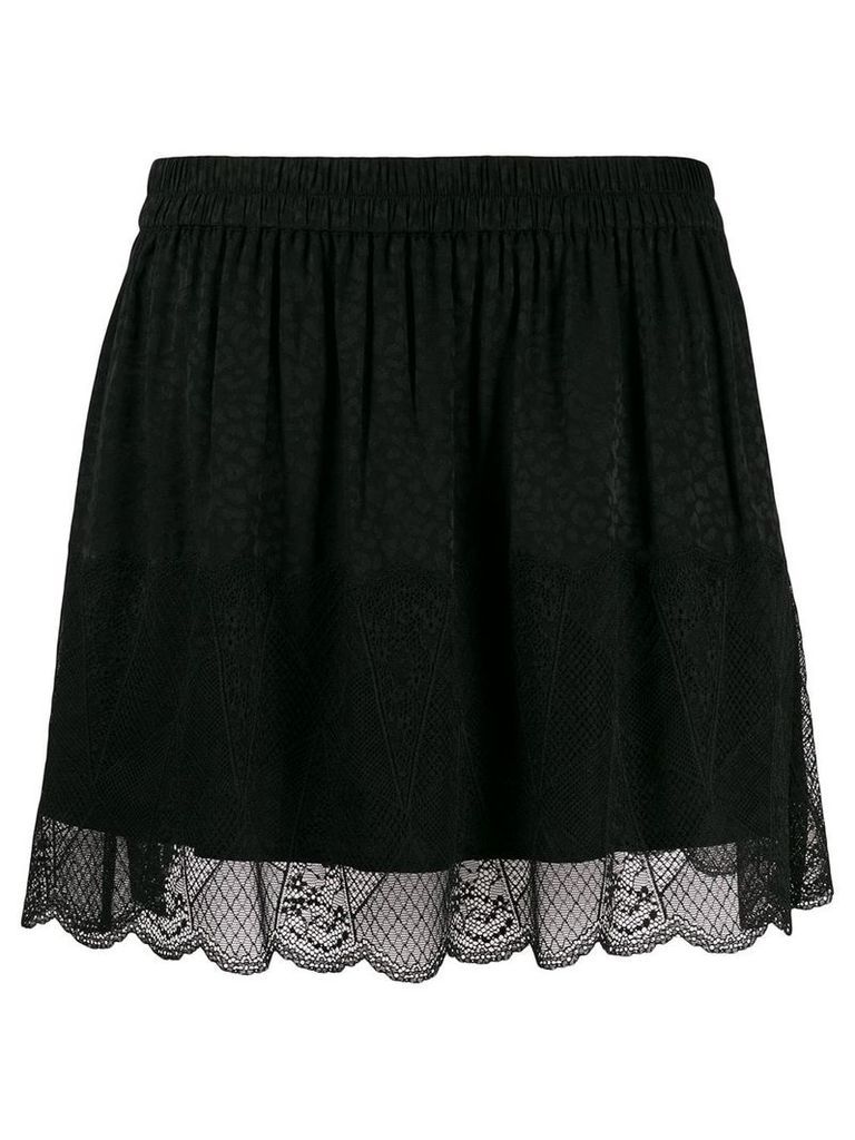 Zadig & Voltaire lace skirt - Black