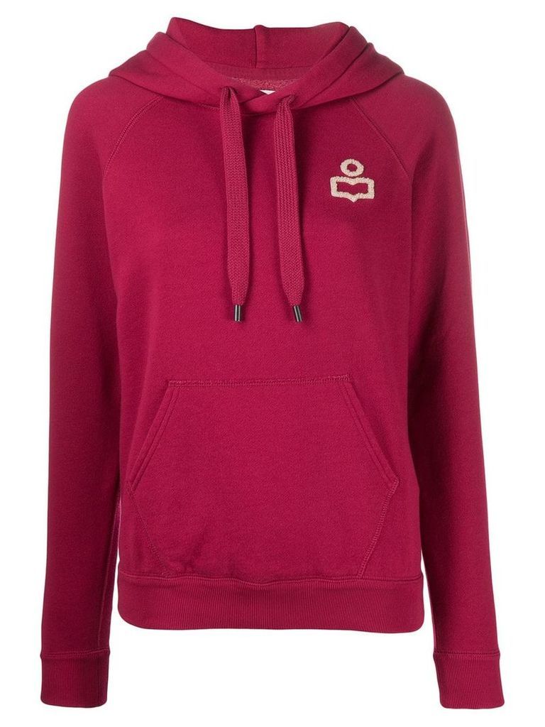 Isabel Marant Étoile knitted relaxed hoodie - PINK