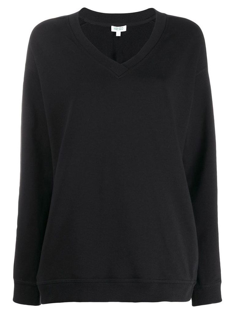 Kenzo V-neck sweatshirt - Black