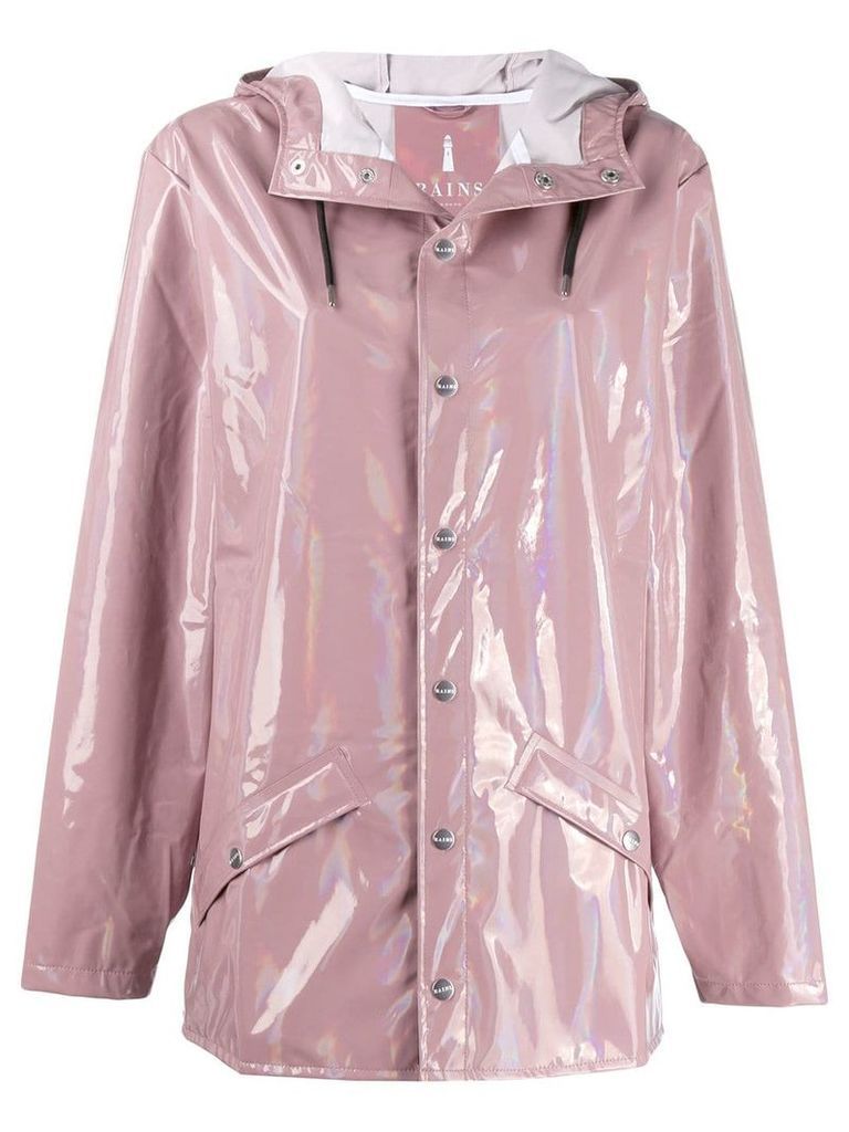 Rains hooded raincoat - Pink