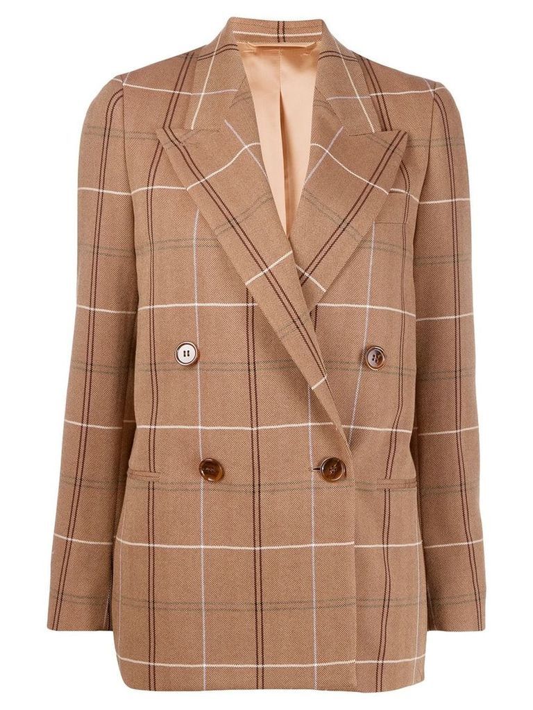 Acne Studios double-breasted masculine blazer - Brown