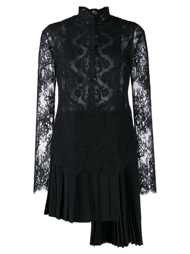 Ermanno Scervino lace cocktail dress - Black