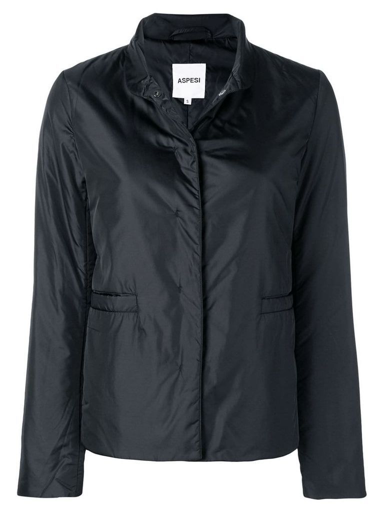 Aspesi fitted single breasted jacket - Black