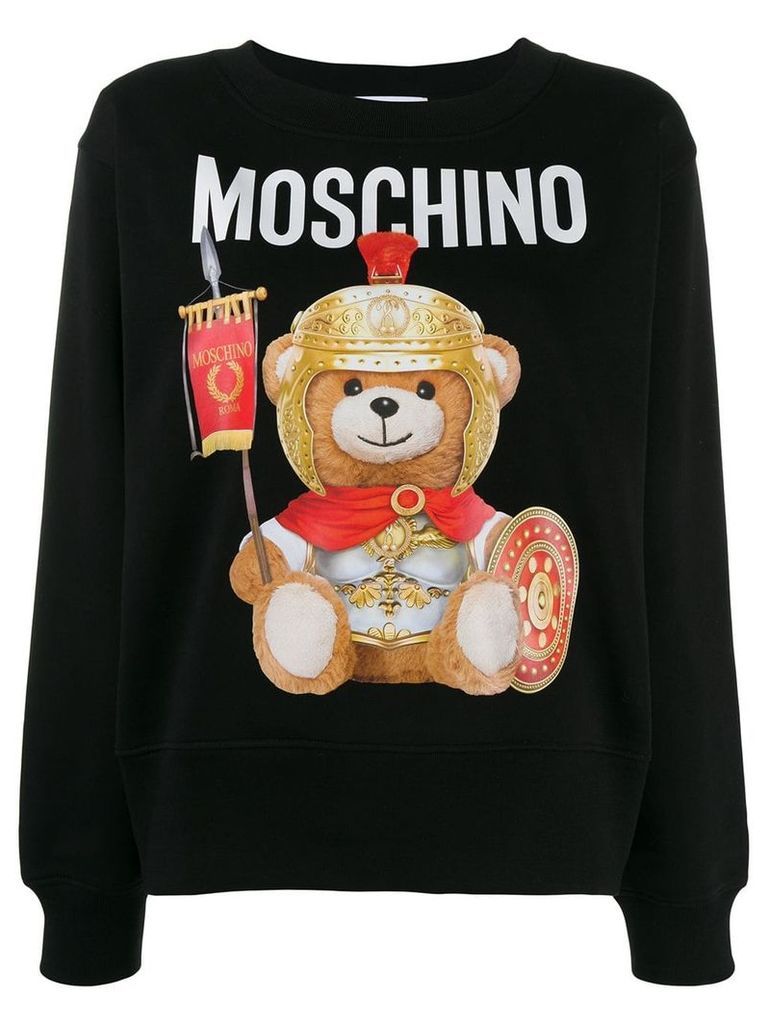Moschino Teddy Bear print sweatshirt - Black