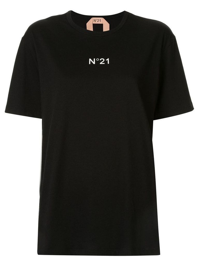 Nº21 logo relaxed T-shirt - Black