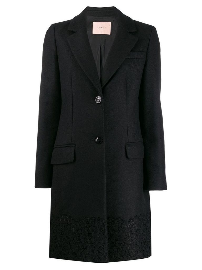 Twin-Set tailored coat - Black