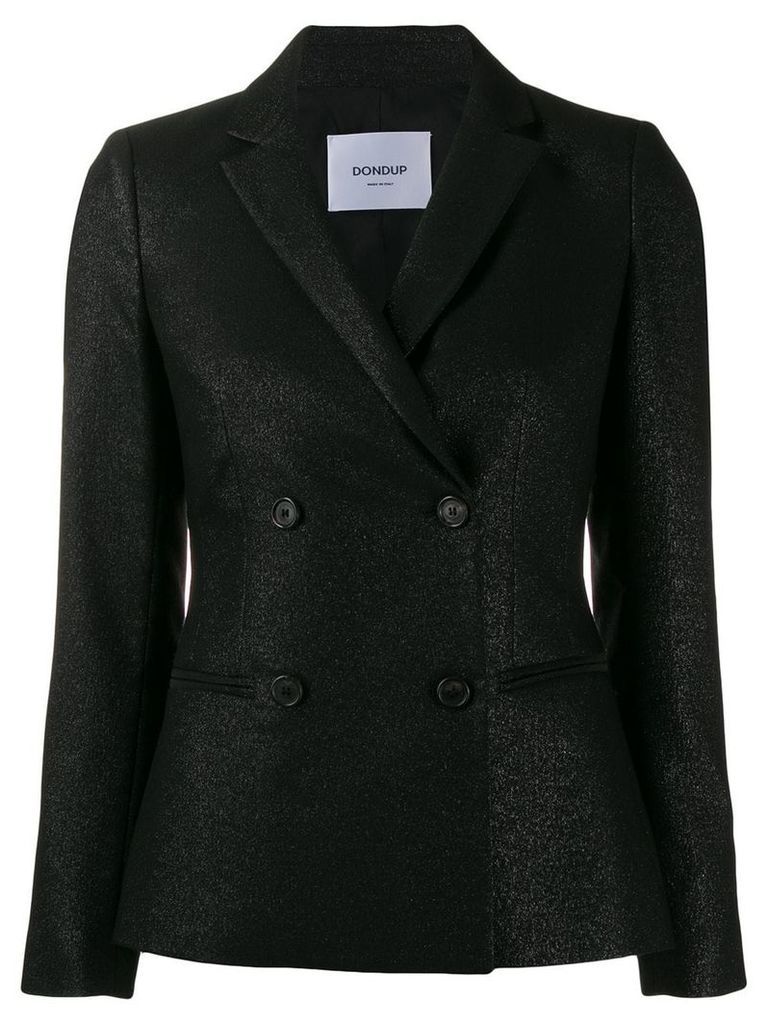 Dondup double breasted blazer - Black