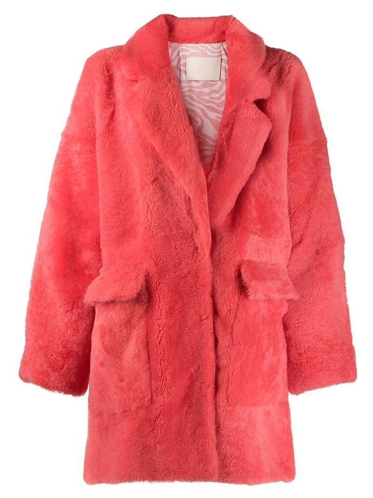 Drome oversized coat - Red
