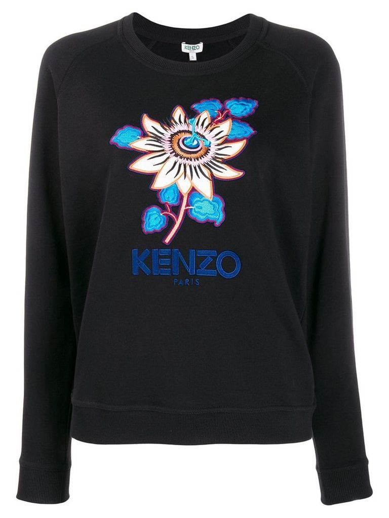 Kenzo Passion Flower sweatshirt - Black