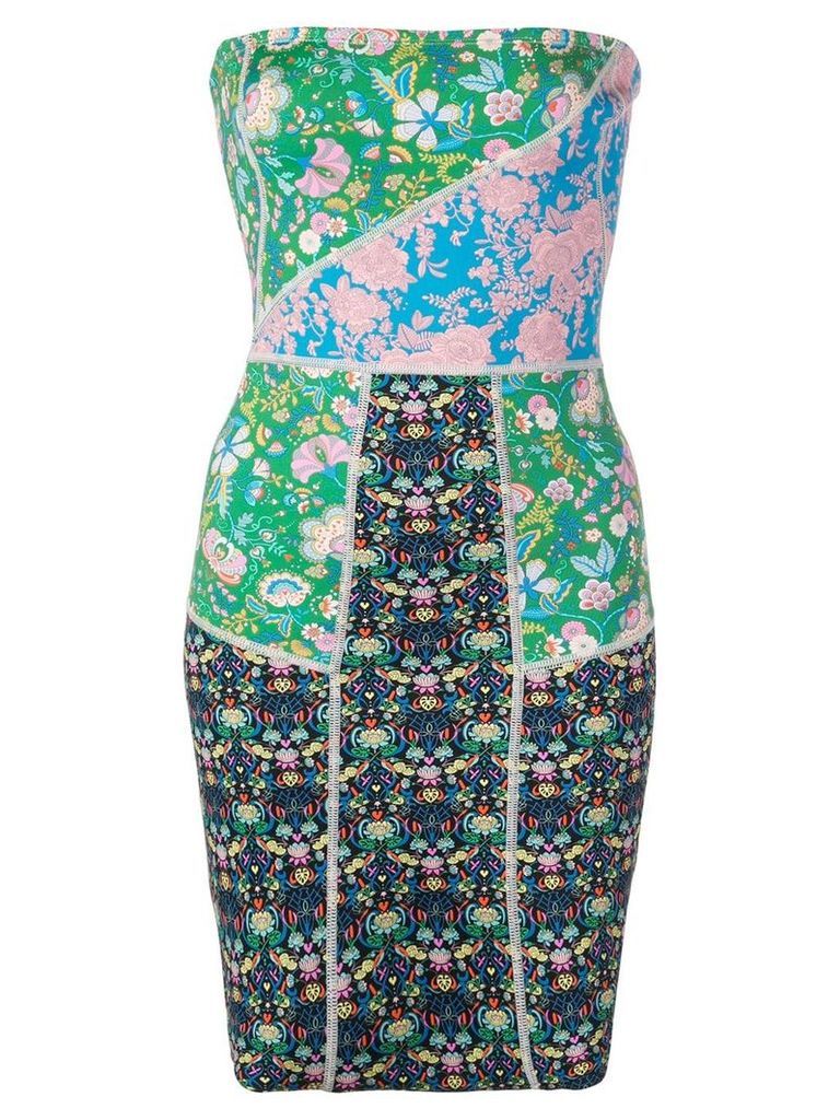 Cynthia Rowley Devon patchwork dress - Multicolour