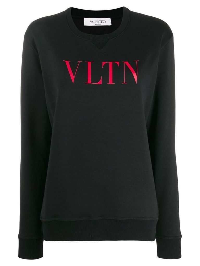 Valentino VLTN logo sweatshirt - Black