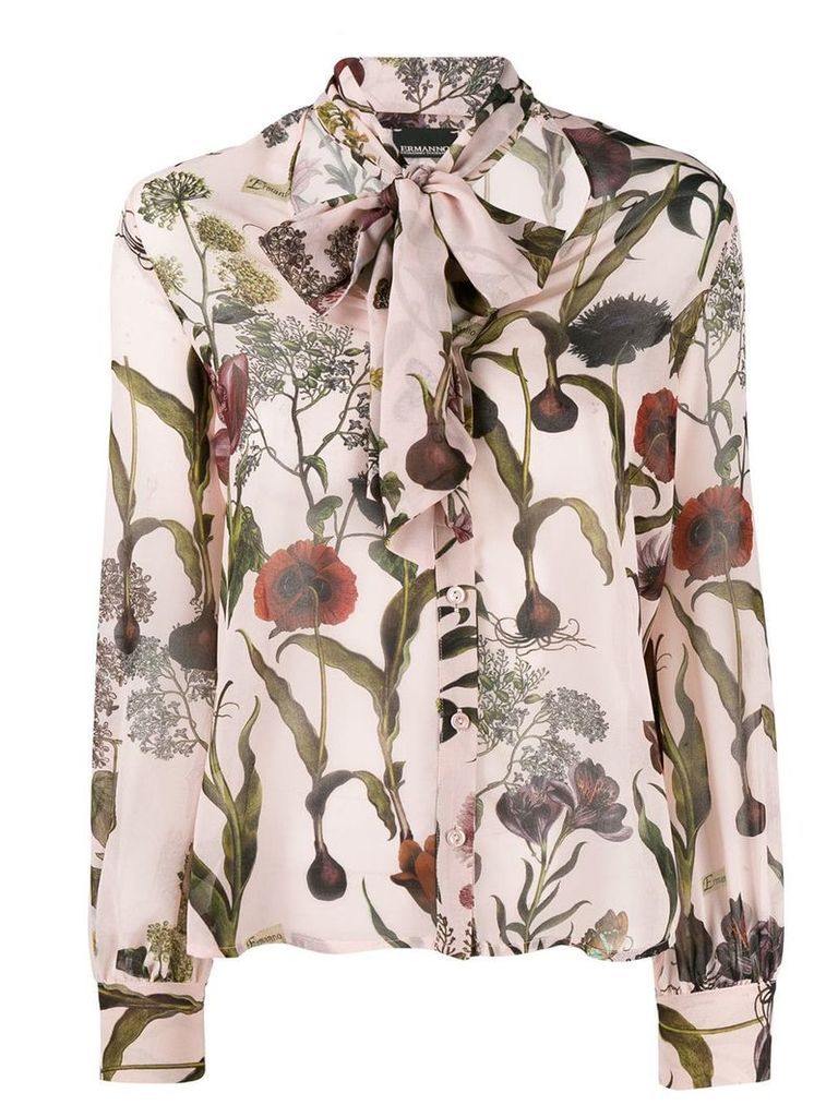 Ermanno Ermanno floral print shirt - PINK