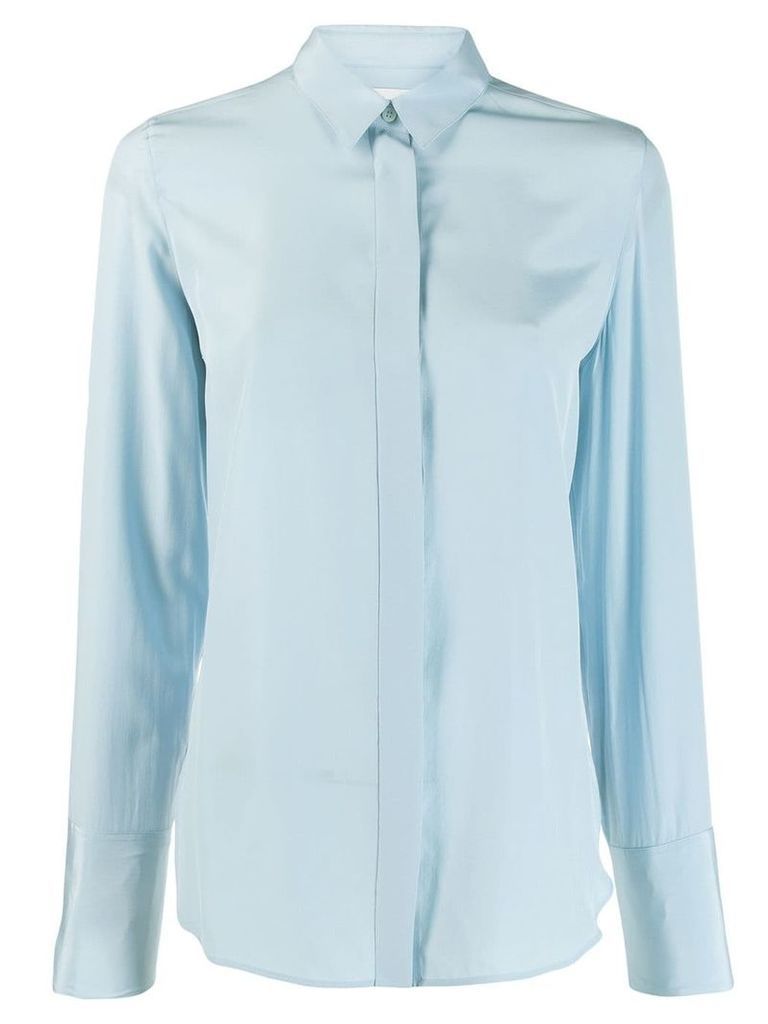 Jil Sander francesca button up shirt - Blue
