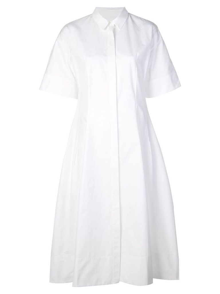 Jil Sander Laramie shirt dress - White
