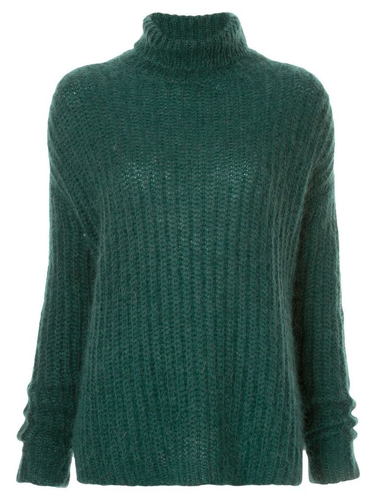 Marni turtleneck knit jumper - Green