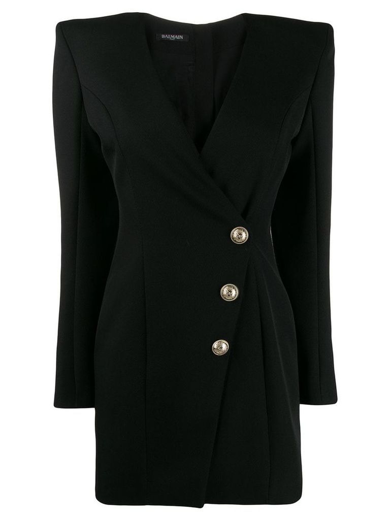Balmain tailored blazer dress - Black