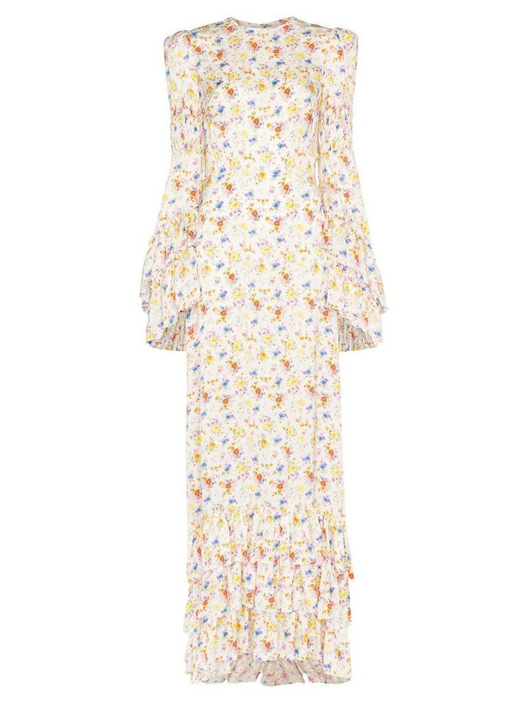 The Vampire's Wife floral print maxi dress - MULTICOLOURED