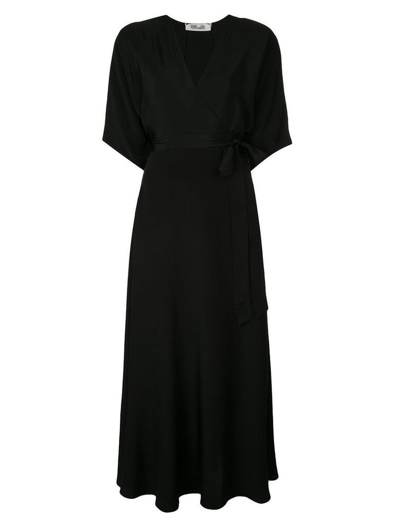 DVF Diane von Furstenberg Eloise maxi wrap dress - Black