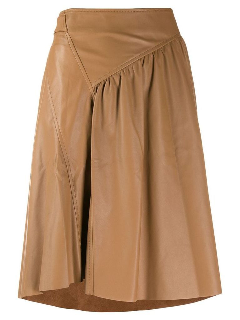 Drome full midi skirt - Brown
