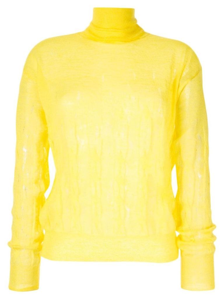 Nina Ricci fine knit jumper - Yellow