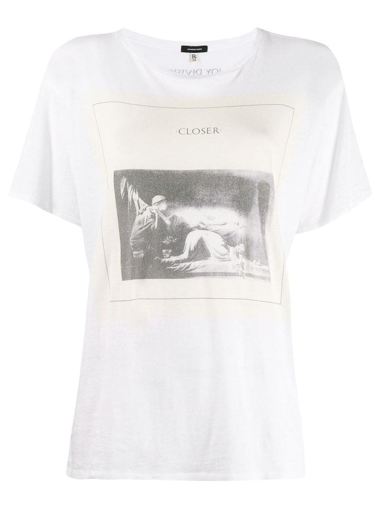 R13 Closer T-shirt - White