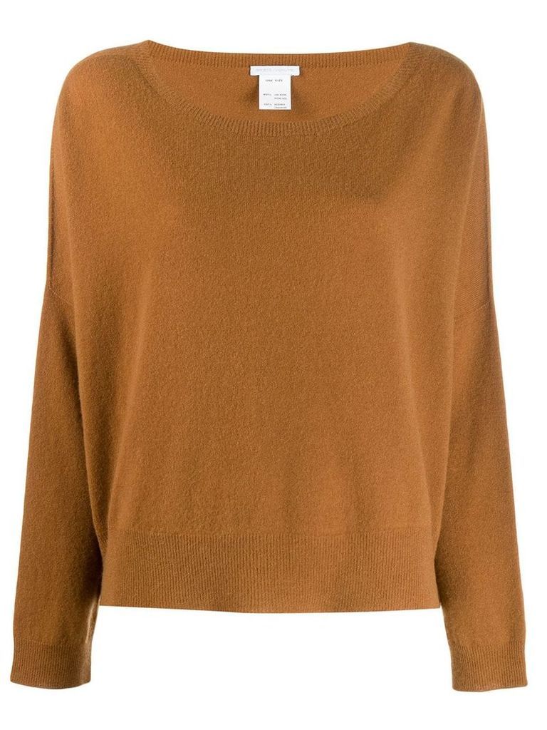 Société Anonyme knitted long sleeve jumper - Brown