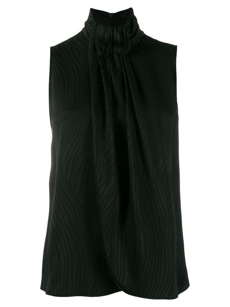 Emporio Armani tank-style blouse - Black