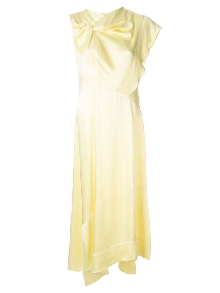 3.1 Phillip Lim asymmetric twist dress - Yellow