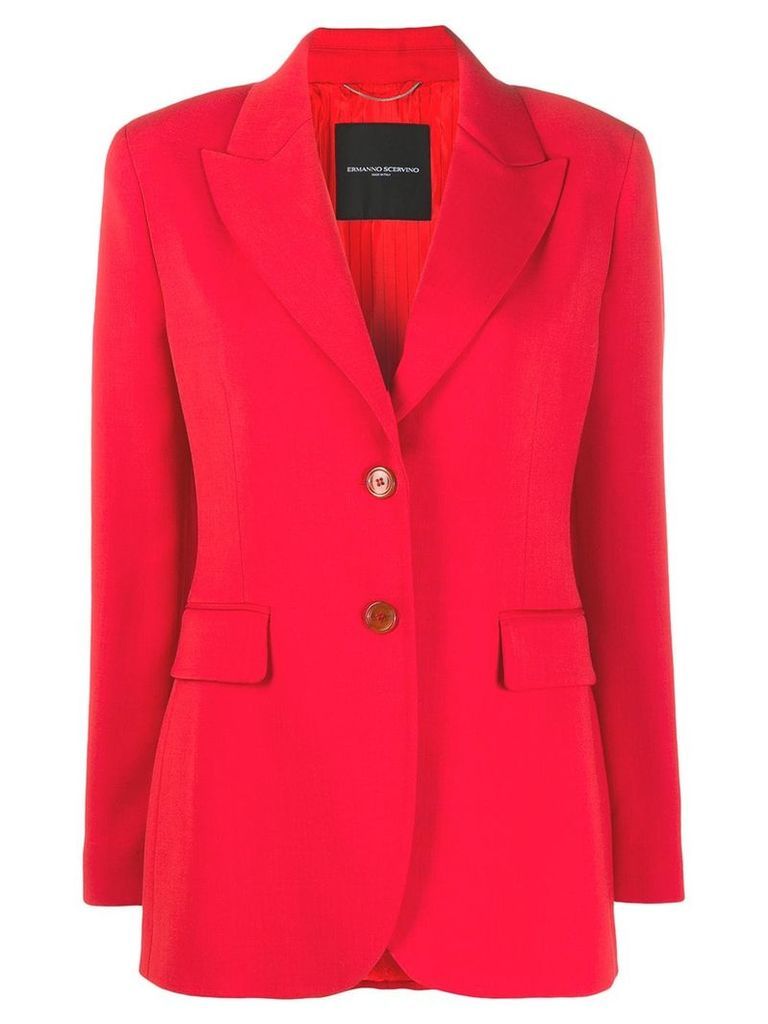 Ermanno Scervino fitted blazer - Red