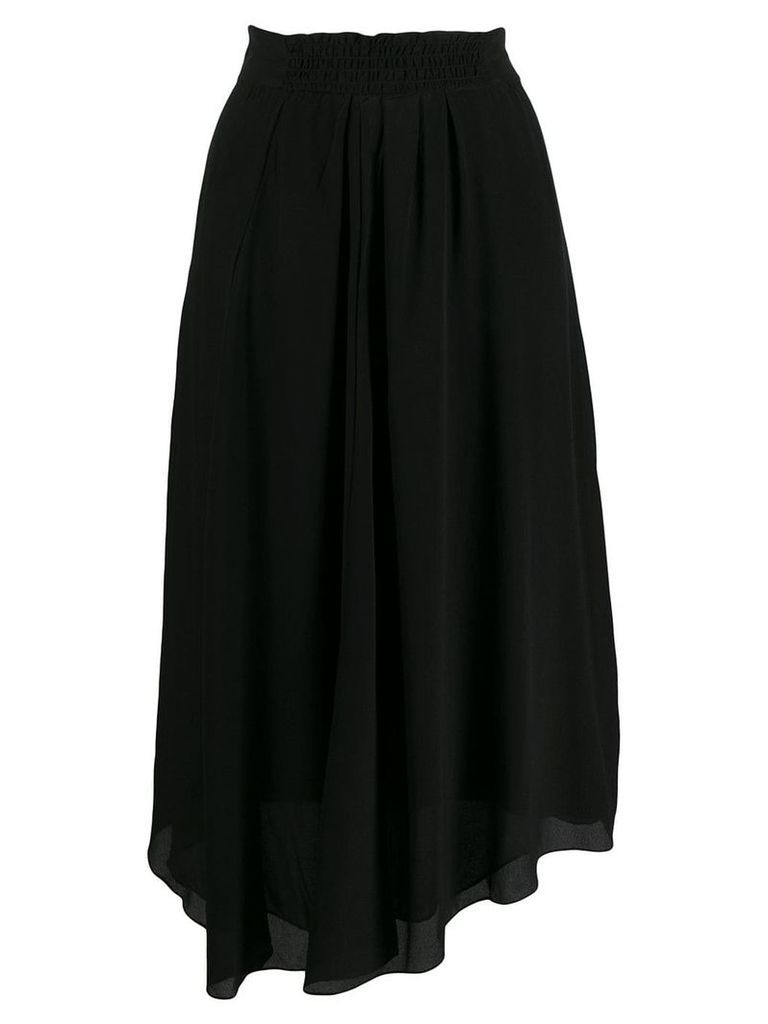 Isabel Marant Étoile asymmetric midi skirt - Black