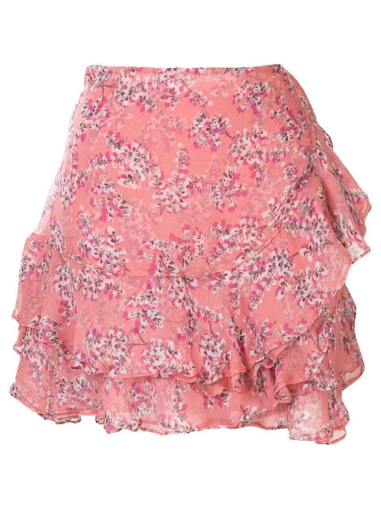 Rachel Gilbert Chiara ruffle skirt - PINK