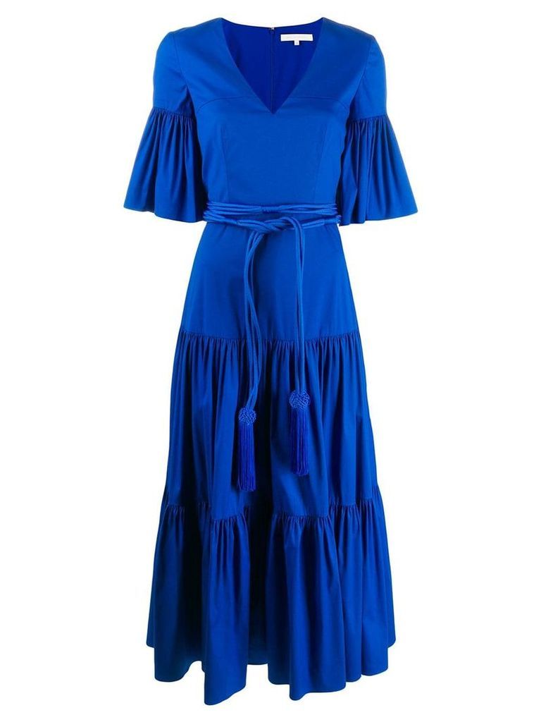 Borgo De Nor Teodora long dress - Blue