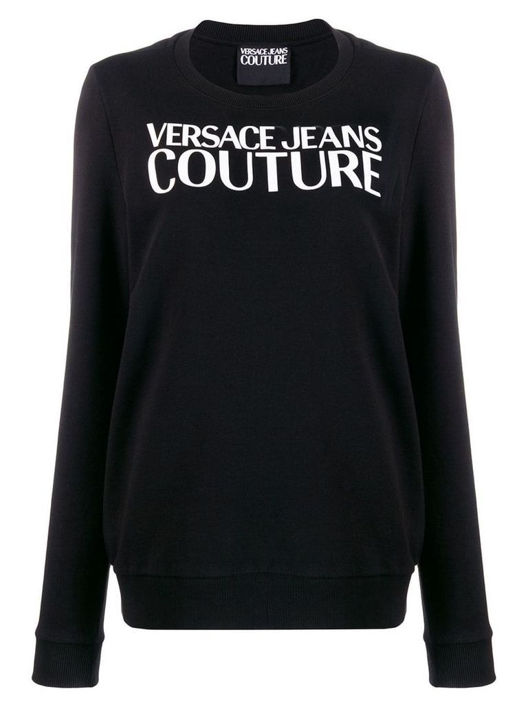 Versace Jeans Couture logo sweatshirt - Black