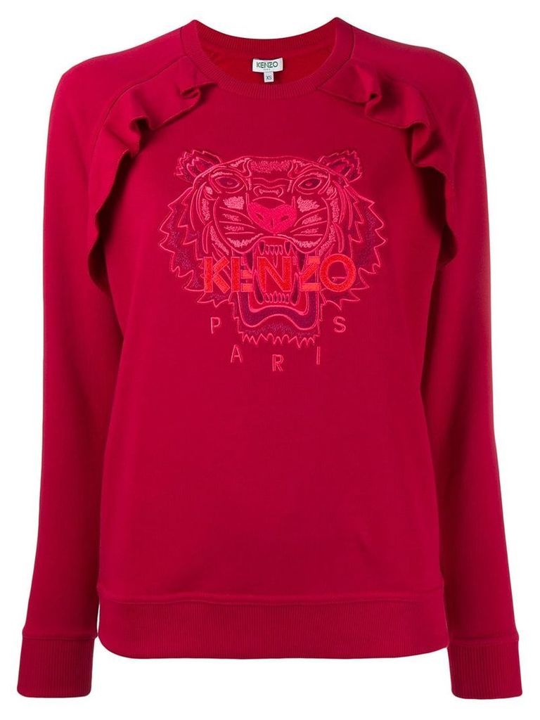 Kenzo tiger embroidered sweatshirt