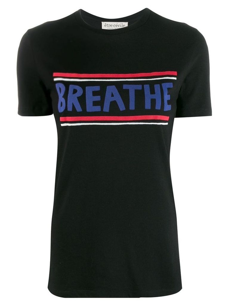 Être Cécile Breathe T-shirt - Black