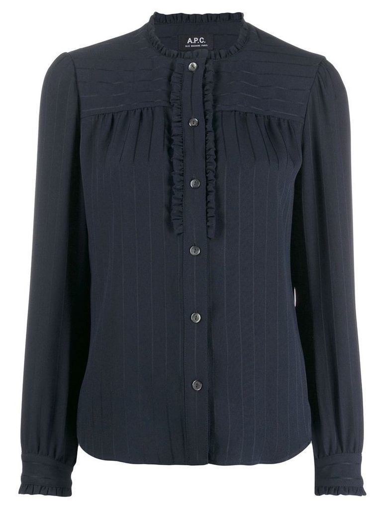 A.P.C. striped blouse - Blue