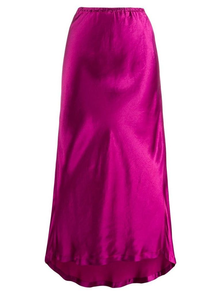 Sies Marjan high waisted drape skirt - Pink