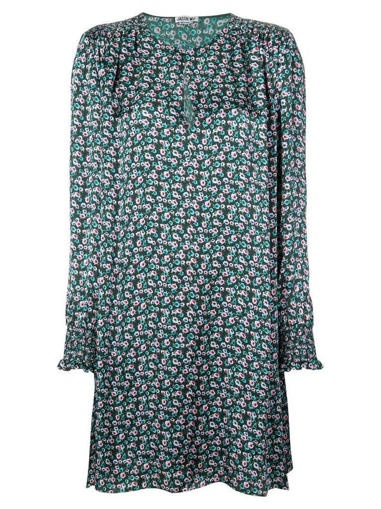 Jason Wu floral print dress - Green